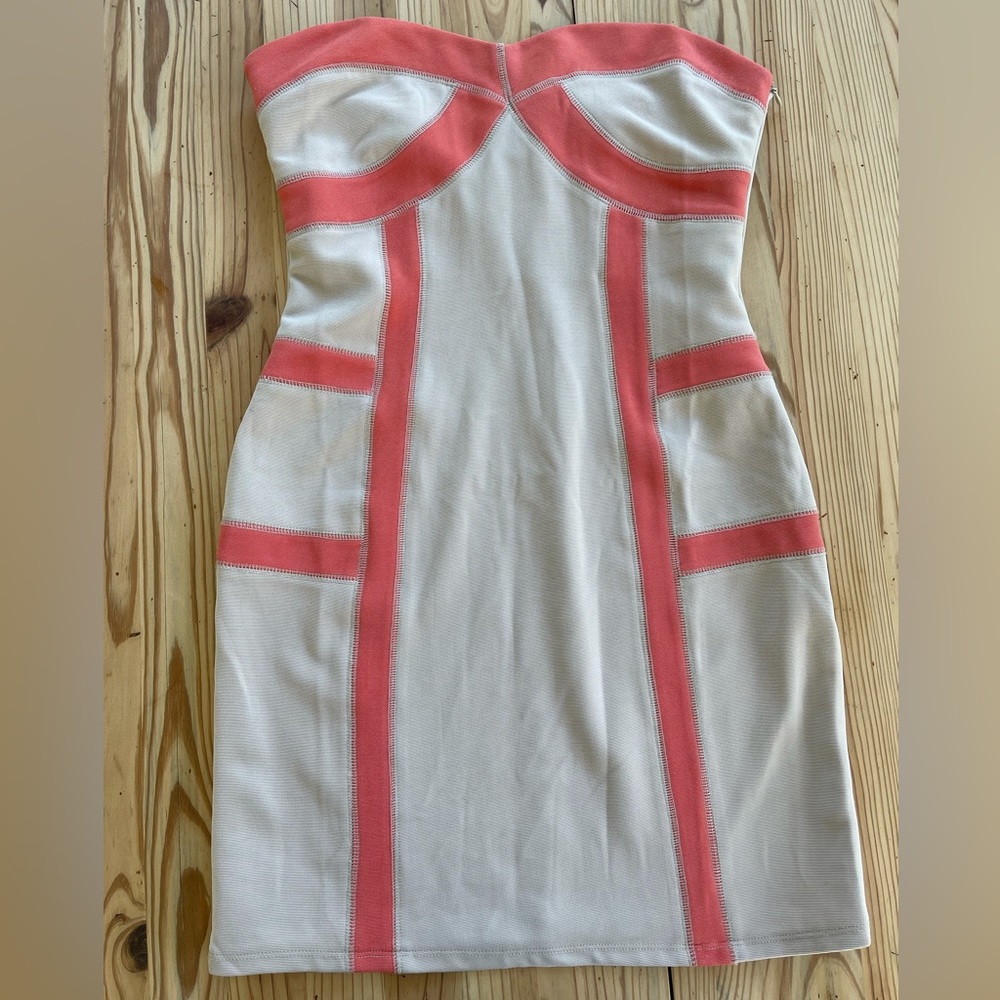 MM Couture by Miss Me strapless body-con mini dress small